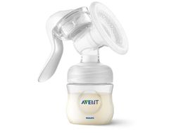 Philips Avent SCF430/01 bröstpump 125 ml, manuell, genomskinlig
