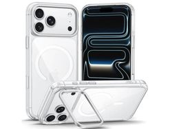 Tech-Protect MagStand MagSafe CC Case for iPhone 18 Pro / 17 Pro - Transparent