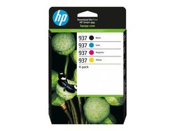 HP 937 6C400NE original CMYK-blekkpatron 4-pk for OfficeJet Pro