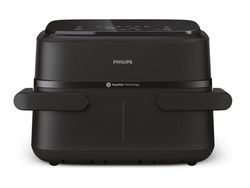 Philips 1000 Series NA150 - Varmluftsfritös - 7.1 liter - 2.45 kW - svart