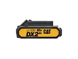 CAT DXB2, 2000 mAh, Litium-Ion (Li-Ion), 18 V, Svart, Gul, 1 styck