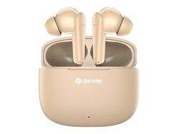DENVER TWE-48NU - True wireless-hörlurar med mikrofon - inuti örat - Bluetooth - naturlig