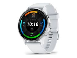 Garmin Venu 3 - 45 mm - whitestone fiberförstärkt polymer - smart klocka med band - silikon - handledsstorlek: 135-200 mm - display 1.4" - 8 GB - B...