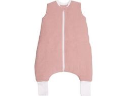 PULP BAMBOO muslindress sovepose med fyll og ben rosa TOG 2,5 (fra 6 m til 2,5 år)