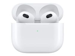 Apple AirPods with MagSafe Charging Case - 3:e generationen - True wireless-hörlurar med mikrofon - öronknopp - Bluetooth