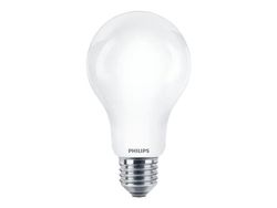 Philips - LED-glödlampa med filament - form: A67 - glaserad finish - E27 - 17.5 W (motsvarande 150 W) - klass D - svalt vitt ljus - 4000 K