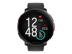Polar Vantage V3 - Aluminium - Sportsklokke med reim - Silikon - Skjerm 3,5 cm (1,39") - 32 GB - Bluetooth - 57 g - Night Black (900108890)