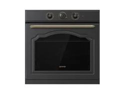 Gorenje Classic BOS67371CLB - Ovn - innebygd - fordypning - bredde: 56 cm - dybde: 55 cm - høyde: 59 cm - med selvrens - Klasse A - matt svart