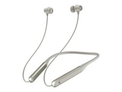 Verbatim TruSound - Ørepropper med mikrofon - i øret - nakkebånd - Bluetooth - trådløs - aktiv støydemping - grå