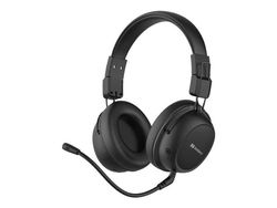 Sandberg Bluetooth Headset ANC FlexMic - Hodesett - full størrelse - Bluetooth - trådløs - aktiv støydemping