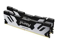 Kingston FURY Renegade Silver - DDR5 - sats - 32 GB: 2 x 16 GB - DIMM 288-pin - 6400 MT/s / PC5-51200 - CL32 - 1.4 V - ej buffrad - on-die ECC