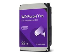 Western Digital WD221PURP Purple PRO Surveillance HDD, 22 TB, 3.5", SATA3, 512MB