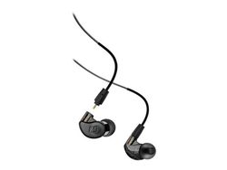 MEE audio M6 PRO, Hodetelefoner, In-ear, Audiofil, Sort, Grå, Digitalt, 1,3 m