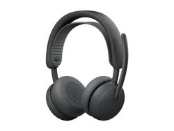 Logitech Zone Wireless 2 ES for Business - Hodesett - Bluetooth - trådløs, kablet - aktiv støydemping - USB-C - grafitt - UC-sertifisert