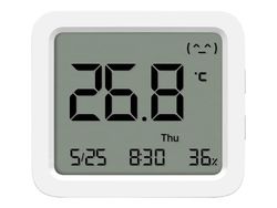 Xiaomi Smart Temperature and Humidity Monitor 3 Mini - Temperatur- och fuktighetssensor - trådlös - Bluetooth 5.0 LE
