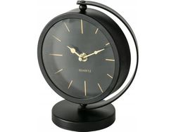 Boltze bordklokke svart BALIA, gullvisere 20 cm