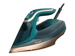 Philips Azur 8000 Series DST8030 - Ångstrykjärn med automatisk avstängning - sula SteamGlide Elite - 3000 W - opalgrön