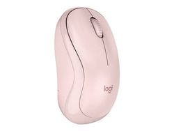 Logitech M240 Silent - Mus - høyre- og venstrehåndet - optisk - 3 knapper - trådløs - Bluetooth - rosa