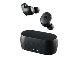 Skullcandy Sesh - True wireless-hörlurar med mikrofon - inuti örat - Bluetooth - aktiv brusradering - svart/orange