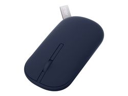 ASUS MD100 - Mus - höger- och vänsterhänta - optisk - trådlös - 2.4 GHz, Bluetooth 5.0 LE - trådlös USB-mottagare - mild blå