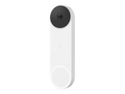 Google Nest - Dörrklocka - med kamera - trådlös - 802.11b/g/n, Bluetooth LE - 2.4 Ghz - snö