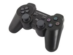 Esperanza MARINE - Spelkontroll - 12 knappar - trådlös - Bluetooth - svart - för Sony PlayStation 3