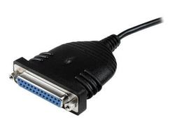 Startech 6 ft / 2m USB to DB25 Parallel Printer Adapter Cable - 2 Meter USB to IEEE-1284 Printer Cable - USB A to DB25 M/F (ICUSB1284D25) - Paralle...