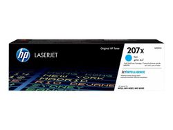 HP 207X - Høy ytelse - cyan - original - LaserJet - tonerpatron (W2211X) - for Color LaserJet Pro M255dw, M255nw, MFP M282nw, MFP M283fdn, MFP M283fdw