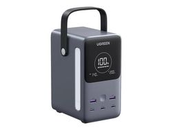 Ugreen Nexode - Power bank - 5 / 9 / 12 / 15 / 20 / 28 V - 300 watt - litium järn fosfat - 48000 mAh - 153 Wh - utgångskontakter: 5