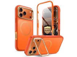 Supcase iBlsn Ares Flip Mag Magsafe deksel til iPhone 17 Pro Max coral