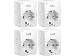 Tapo P100 V2 - Smartplugg - trådløs - 802.11b/g/n, Bluetooth 4.2 - 2.4 Ghz (en pakke 4)