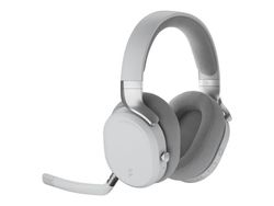 Fractal Design Scape - Headset - fullstorlek - Bluetooth/radiofrekvens 2,4 GHz - trådlös, kabelansluten - USB-C - ljust