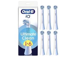 Oral-B iO UltimateClean børstehoder 6-pk (hvit)