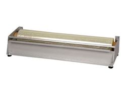 Dispenser, ABENA Cater-Line, 45 cm x 16 x 8 m, sølvfarget, stål, med sagblad, for film