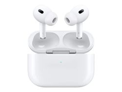 Apple | AirPods Pro - 2nd Generation (2023) - Trådlösa hörlurar med mikrofon. - aktiv brusreducering - vit | Magsafe laddningsfodral (USB-C)