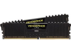 CORSAIR Vengeance LPX - DDR4 - sats - 32 GB: 2 x 16 GB - DIMM 288-pin - 3200 MT/s / PC4-25600 - CL16 - 1.35 V - ej buffrad - icke ECC - svart