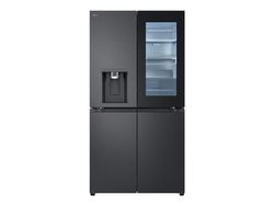 LG GMG960EVJE - Kjøleskap/fryser - fransk dør underfryser med vannautomat, isdispenser - Wi-Fi - bredde: 91.4 cm - dybde: 72.9 cm - høyde: 179.2 cm...