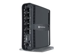 MikroTik hAP ax² - Trådløs ruter 4-portssvitsj - 1GbE - Wi-Fi 6 - Dobbeltbånd - veggmonterbar
