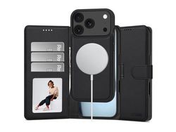 Tech-Protect Wallet MagSafe case for iPhone 17 Pro / 18 Pro - matte black