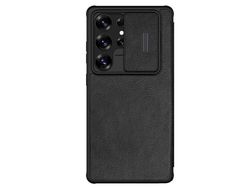 Nillkin Qin Book PRO-deksel til Samsung Galaxy S25 Ultra Black