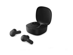 Philips TAT2100BK - True wireless-hörlurar med mikrofon - inuti örat - Bluetooth - svart