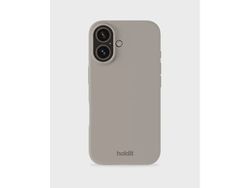 HoldIt Silicone, Etui, Apple, iPhone 16, 15,5 cm (6.1"), Taupe / brun