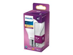 Philips Hehkulankalamppu, huurrettu 75W A60 E27, 8,5 W, 75 W, E27, 1055 lm, 15000 h, Lämmin valkoinen