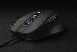 Mionix NAOS PRO - Mus - ergonomisk - høyrehendt - optisk - 7 knapper - kablet - USB - boks