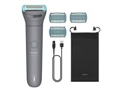 Philips 3000 Series BG3485 - Trimmer - sladdlös - mellangrå