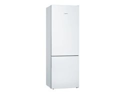 Bosch Serie | 6 KGE49AWCA - Kjøleskap/fryser - bunnfryser - bredde: 70 cm - dybde: 65 cm - høyde: 201 cm - 419 liter - Klasse C - hvit