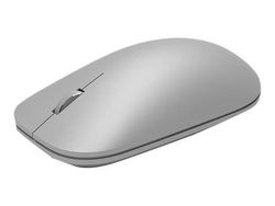 Microsoft Surface Mouse - Mus - höger- och vänsterhänta - optisk - trådlös - Bluetooth 4.0 - grå - kommersiell
