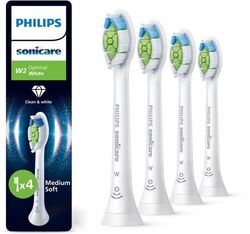 Philips Sonicare W2 Optimal White -hammasharjan päät - valkoinen - 4 kpl
