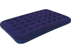 Victoria Sport liggeunderlag/oppblåsbar madrass i fløyelspreg 191x120x22 cm (JL027269N)