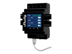 Shelly Pro 4PM V2 - WiFI-relé, 4 kanaler med effektmåling